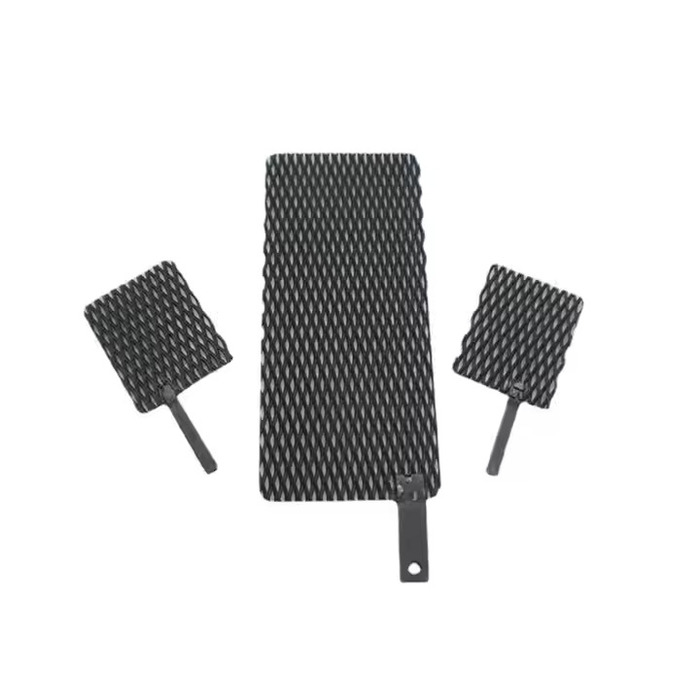 Titanium anode for electrolytic sterilization of water